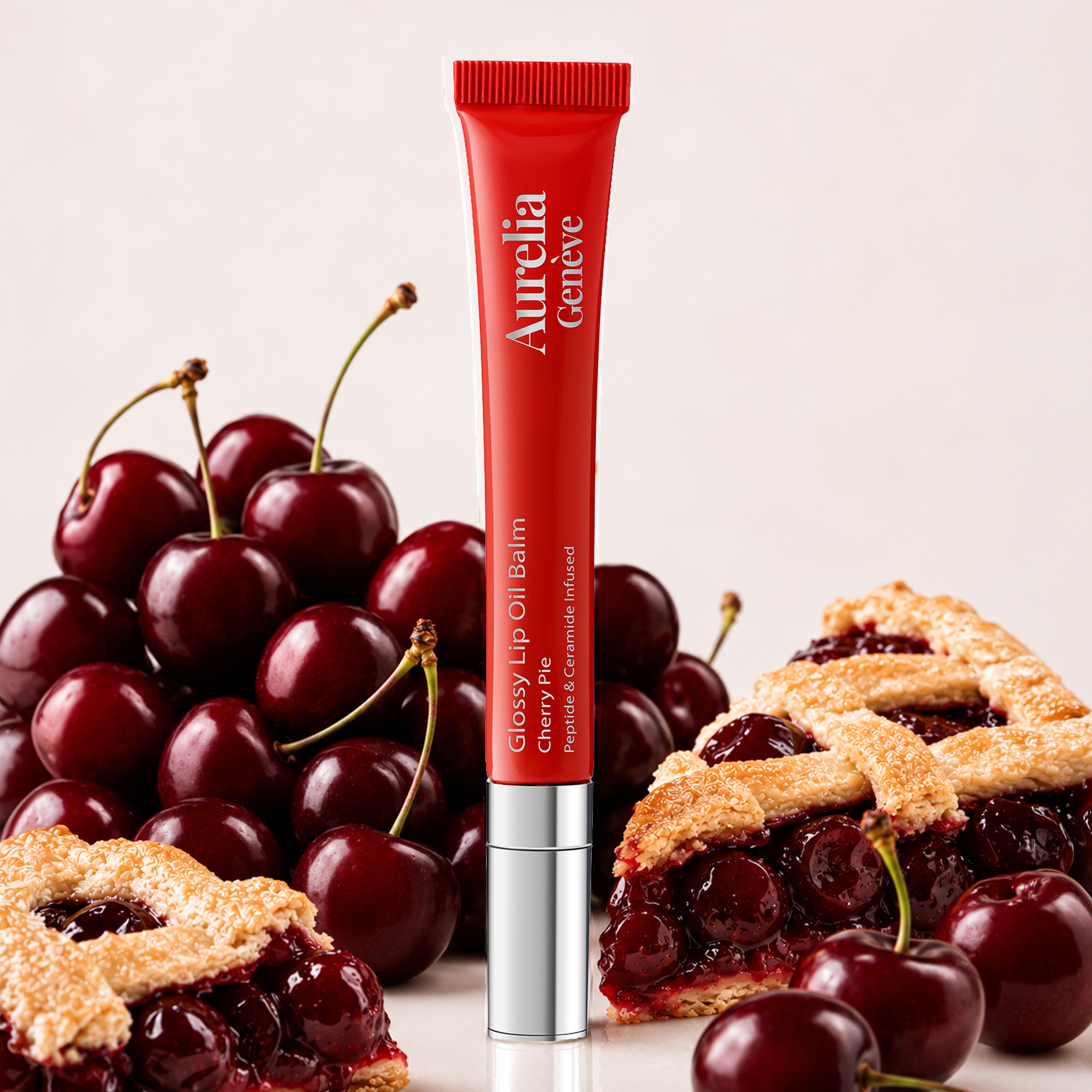 AURELIA GENÈVE - GLOSSY LIP OIL BALM - PEPTIDE & CERAMID INFUSED - Peptit & Seramid İçeren Nemlendirici Etkili Renkli Lip Balm