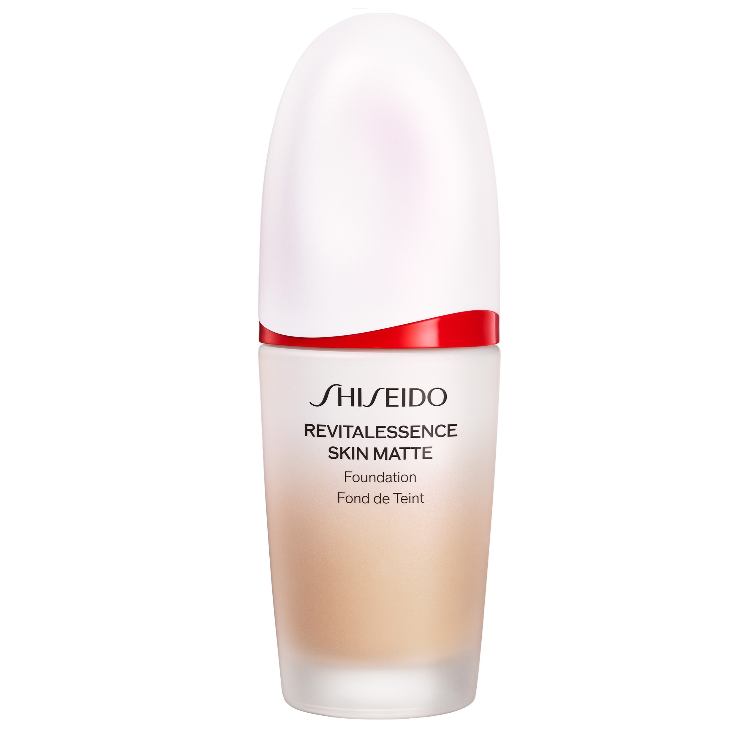 SHISEIDO - REVITALESSENCE SKIN MATTE FOUNDATION  - Fermente Kefir ve Niasinamid İçeren, Cilt Bakım Etkili, Aydınlık Mat Bitişli Fondöten