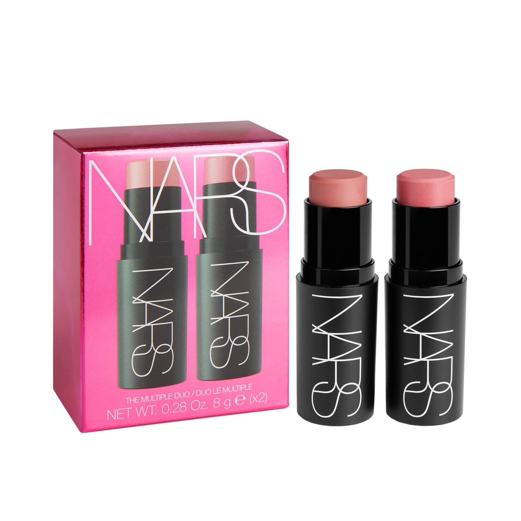 NARS - THE MULTIPLE DUO - Göz, Yanak ve Dudağa Uygulanabilen İkili Kremsi Stik Allık Seti