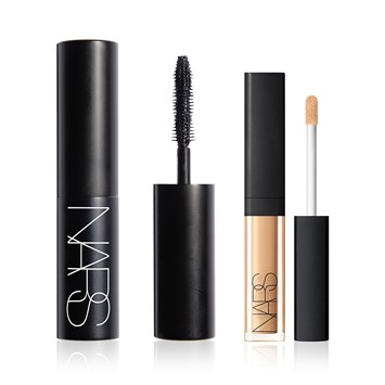 NARS - READY TO GO DUO - Mini Boy Kirpiklere Hacim, Uzunluk Ve Lifting Etkisi Kazandıran Maskara & Aydınlatıcı Etkili Kremsi Kapatıcı Seti