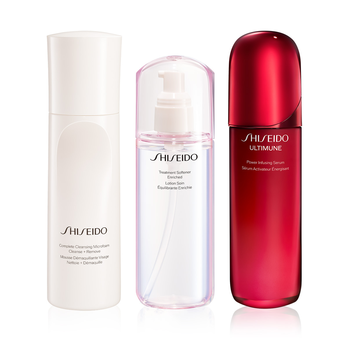 SHISEIDO - THE COMPLETE DEEP CLEANSE ROUTINE - Nemlendiren Cilt Temizleyici Köpük & Cilt Savunmasını Güçlendiren ve Yaşlanmayı Yavaşlatan Serum Seti