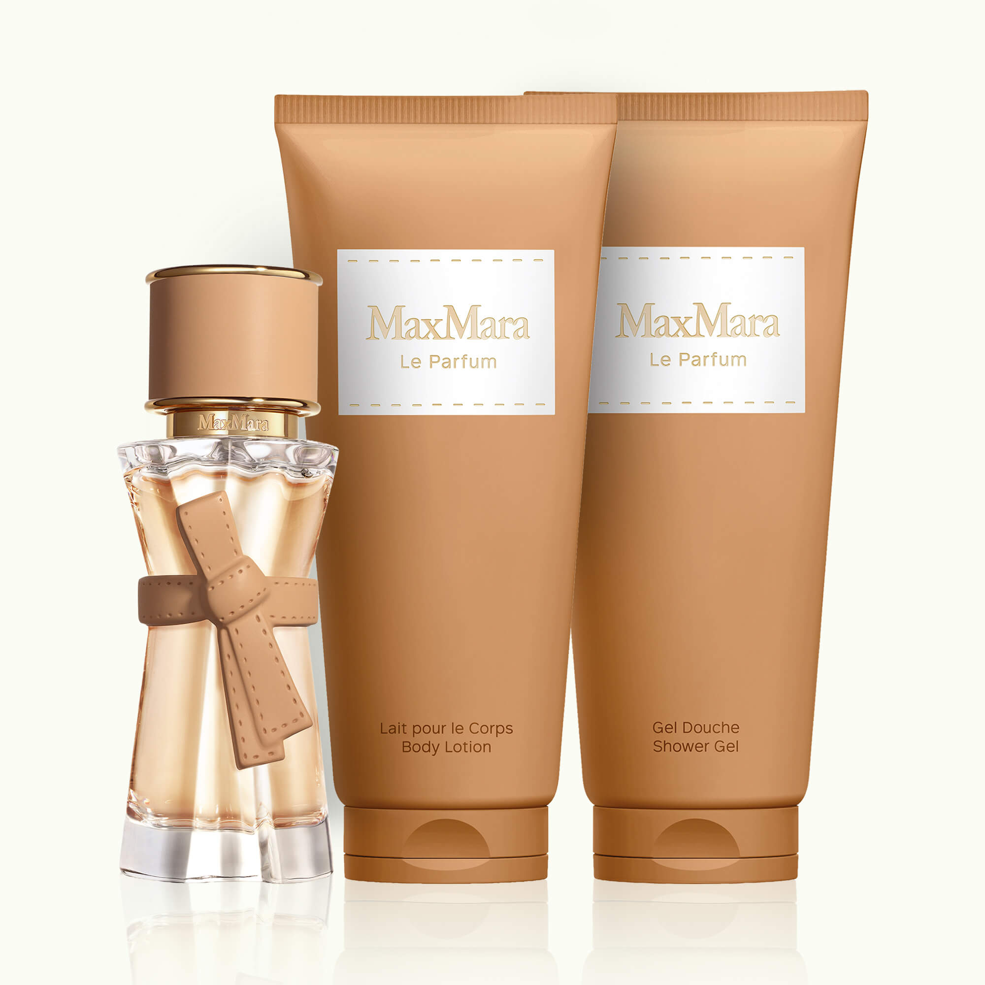 MAX MARA - LE PARFUM HOLIDAY LAYERING RITUAL - Odunsu Çiçeksi Duş Jeli, Vücut Losyonu & 50 ml Parfüm Seti