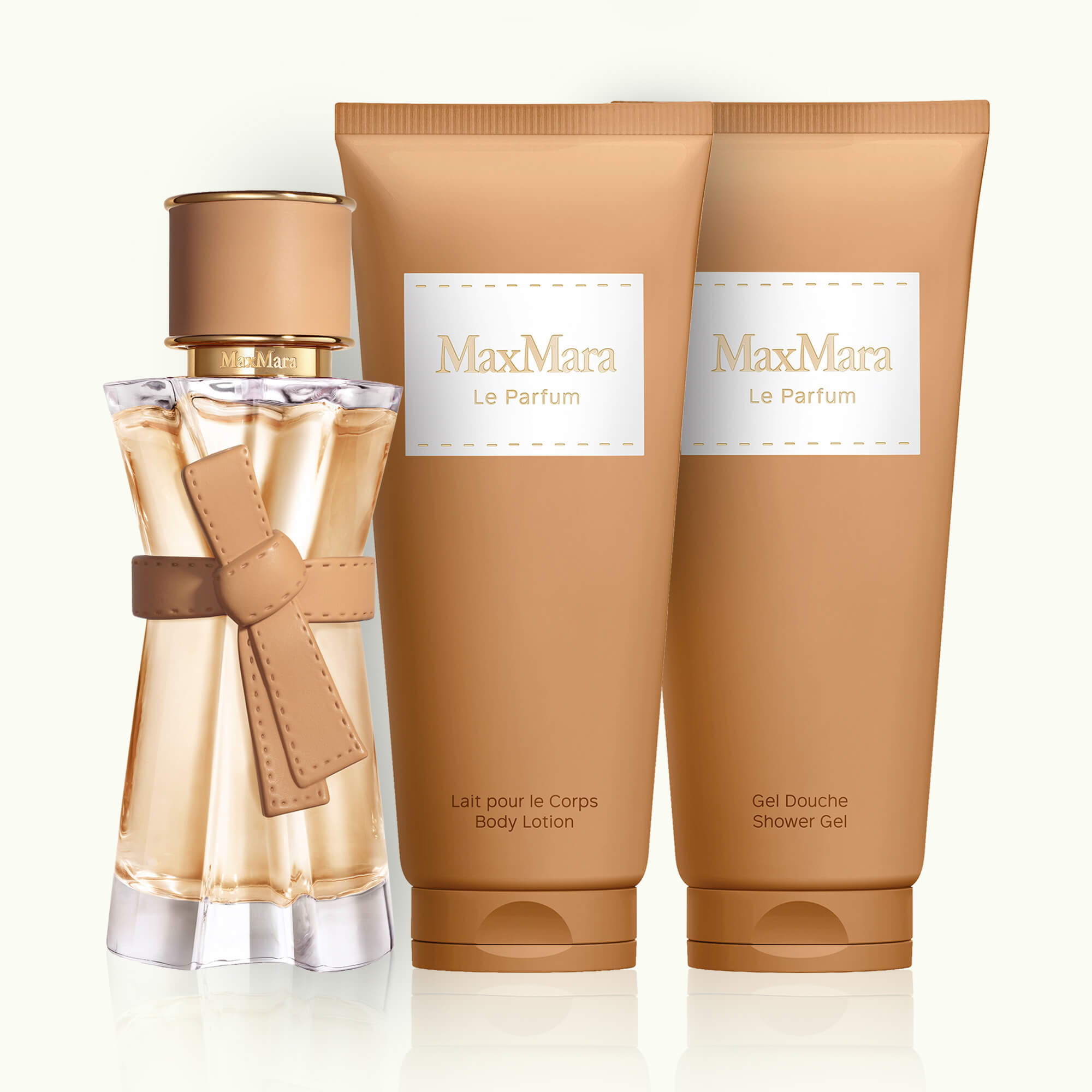 MAX MARA - LE PARFUM DAILY LAYERING RITUAL - Odunsu Çiçeksi Duş Jeli, Vücut Losyonu & 100 ml Parfüm Seti