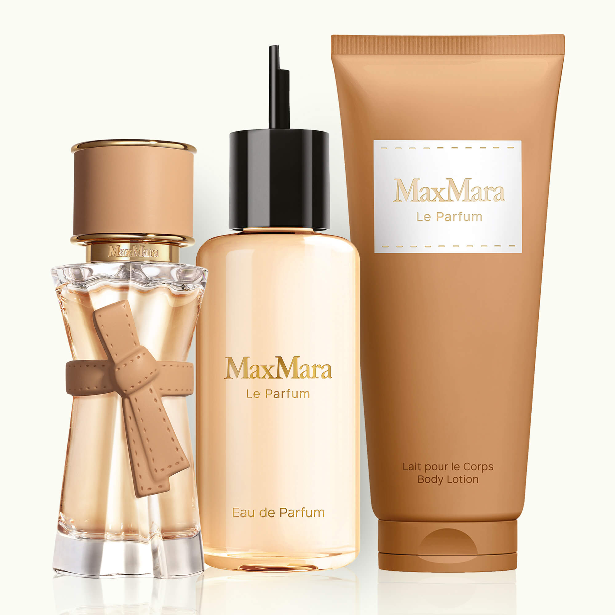 MAX MARA - LE PARFUM SIGNATURE LAYERS - Odunsu Çiçeksi Vücut Losyonu, 50 ml Parfüm & 150ml Refill Parfüm Seti