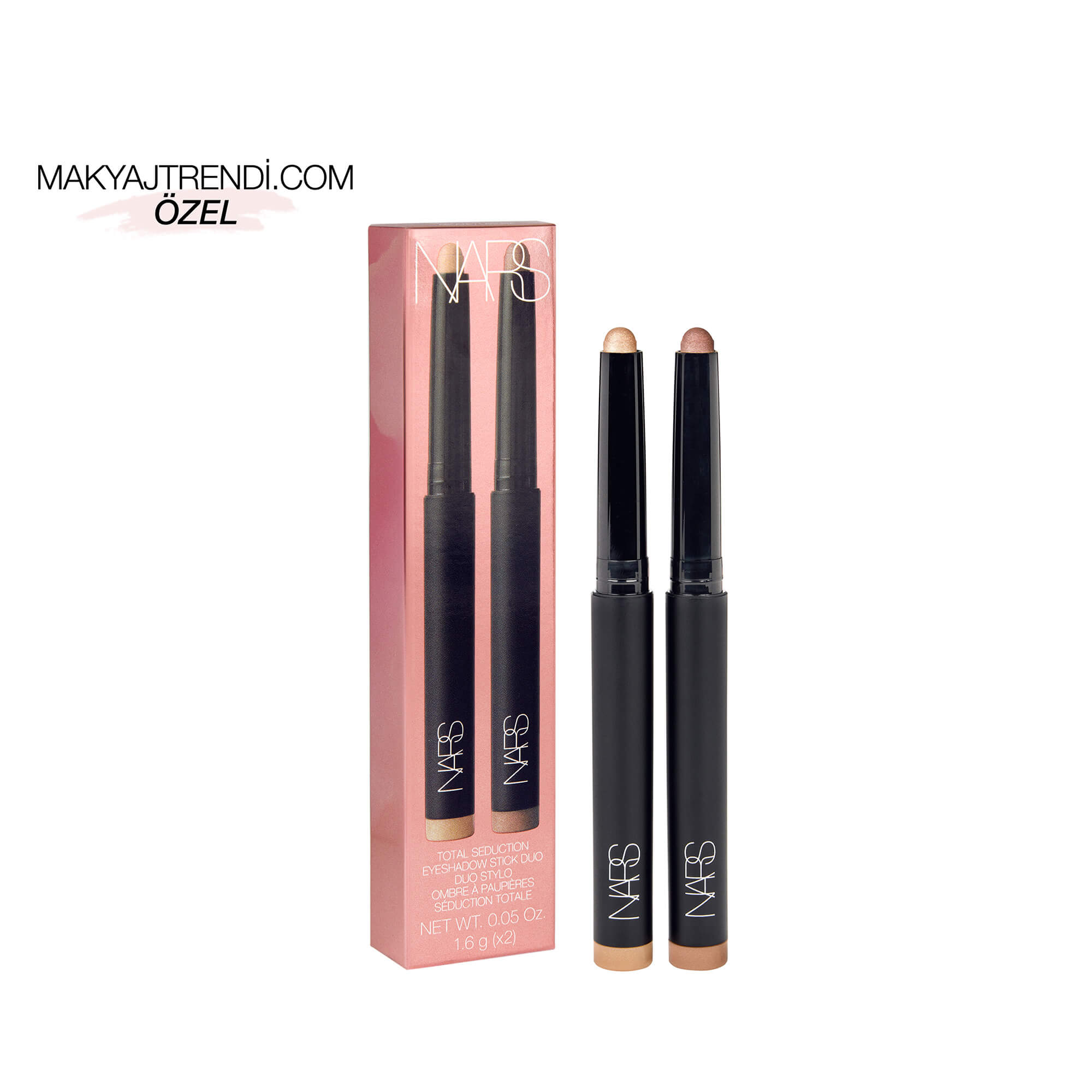 NARS - EYESHADOW STICK DUO - İkili Ultra Kremsi Kalem Göz Farı Seti