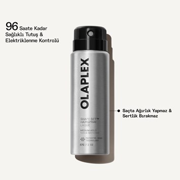 OLAPLEX - SHAPE SET HAIRSPRAY - Ağırlık Hissi Bırakmayan, Onarıcı ve Şekillendirici Sabitleyici Saç Spreyi