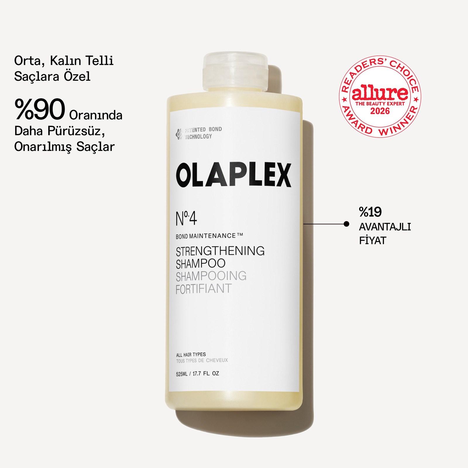 No. 4 BOND MAINTENANCE STRENGTHENING SHAMPOO 1