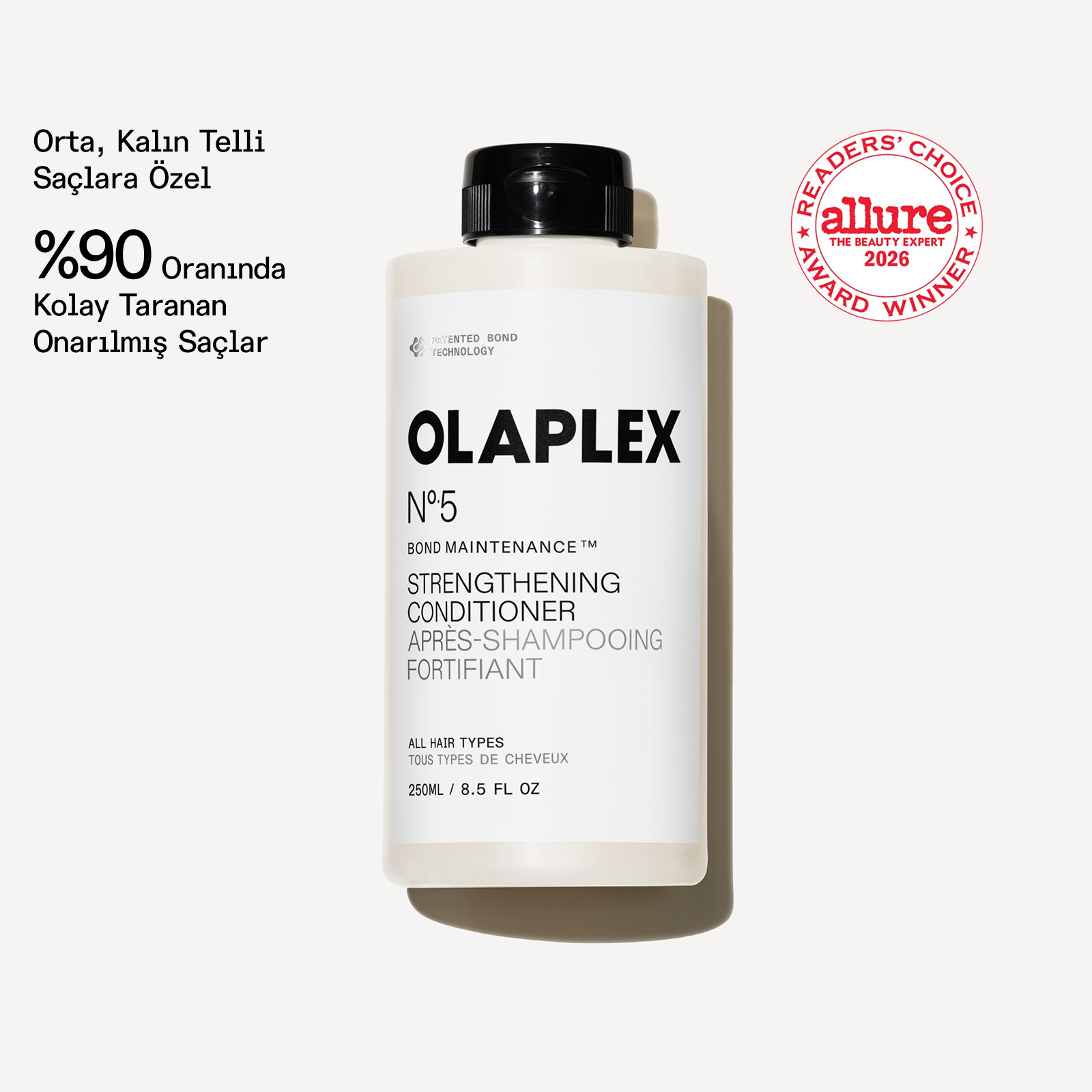 OLAPLEX - No. 5 BOND MAINTENANCE STRENGTHENING CONDITIONER - Bağ Güçlendirici Saç Bakım Kremi