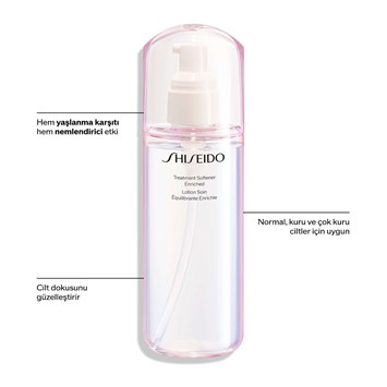 SHISEIDO - TREATMENT SOFTENER ENRICHED - Normal/Kuru Ciltler İçin 24 Saat Etkili Yumuşatıcı Losyon