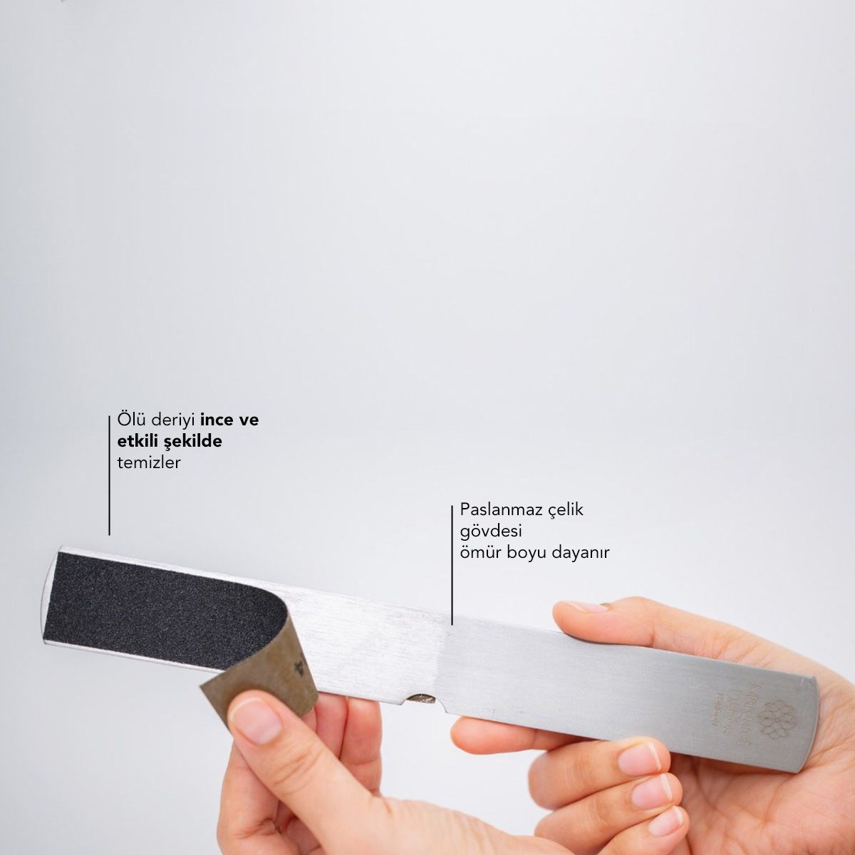 PROFESSIONAL FOOT FILE + 2 REPLACEMENT PADS 4
