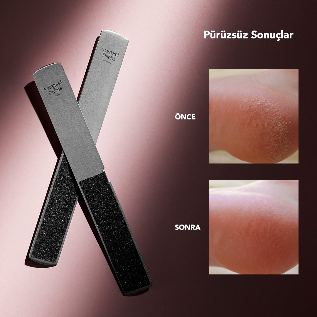 PROFESSIONAL FOOT FILE + 2 REPLACEMENT PADS 8