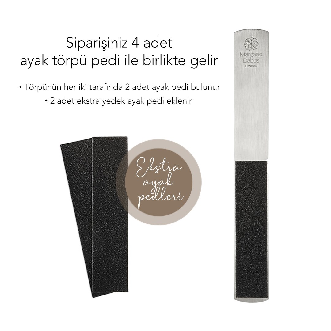 PROFESSIONAL FOOT FILE + 2 REPLACEMENT PADS 11
