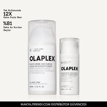 OLAPLEX - STAY & GO LEAVE-IN DUO - Bağ Güçlendirici Durulanmayan İkili Saç Kremi Seti 