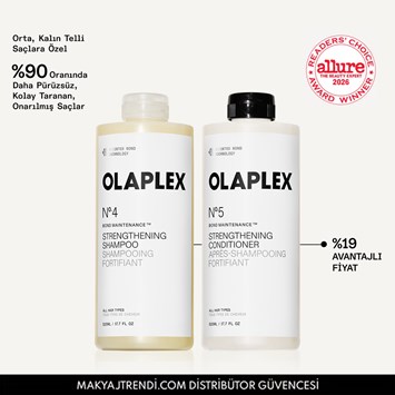 OLAPLEX - DAILY CLEANSE & CONDITION JUMBO DUO - Saçları Temizleyen & Nemlendiren & Onaran Bağ Güçlendirici Günlük Bakım Seti (Jumbo Boy)