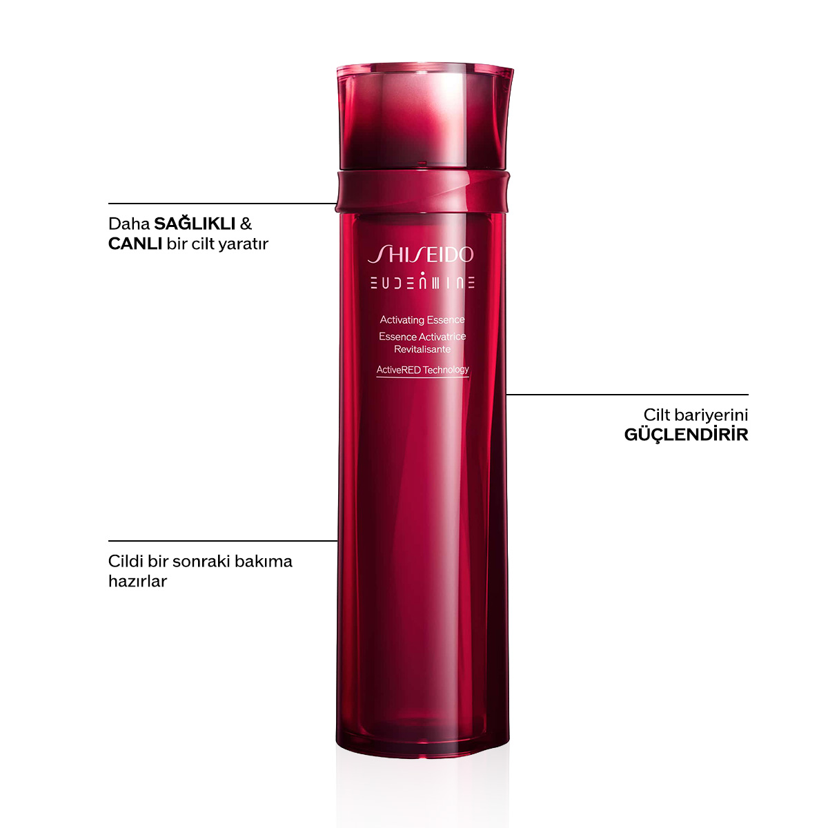 SHISEIDO - EUDERMINE ACTIVATING ESSENCE - Hyalüronik Asit İçeren & Cildi Güzelleştiren Losyon