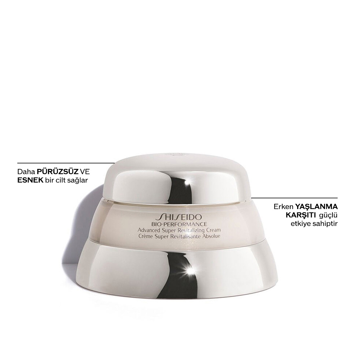 SHISEIDO - BIO-PERFORMANCE ADVANCED SUPER REVITALIZING CREAM - Hyalüronik Asit İçeren Erken Yaşlanma Karşıtı Süper Canlandırıcı Krem