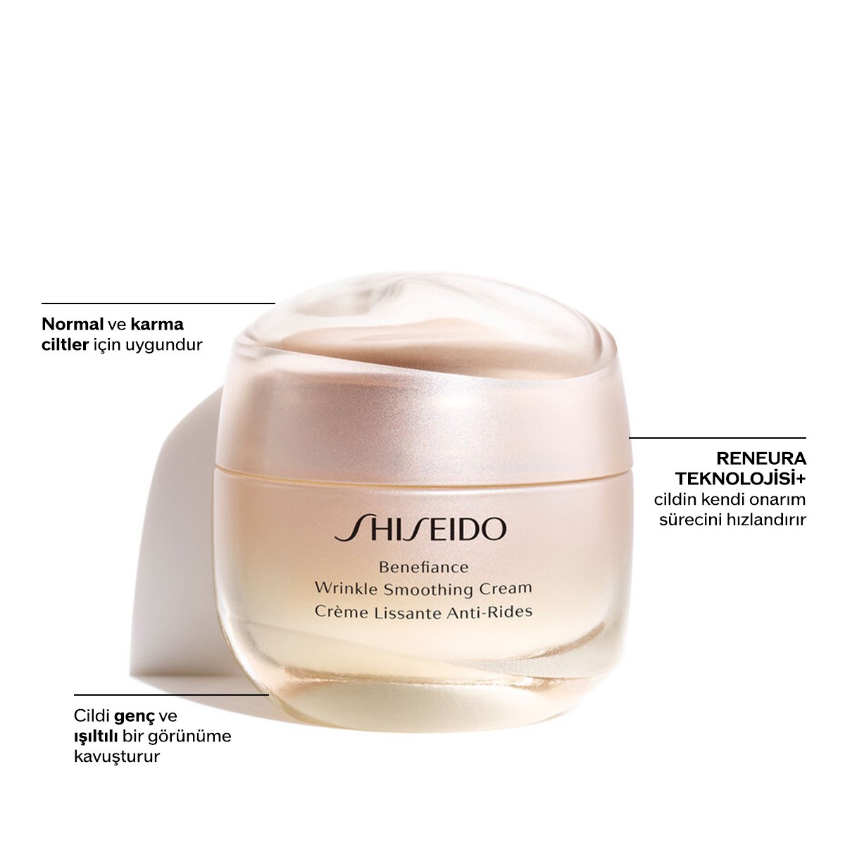 BENEFIANCE WRINKLE SMOOTHING CREAM 50ML 1