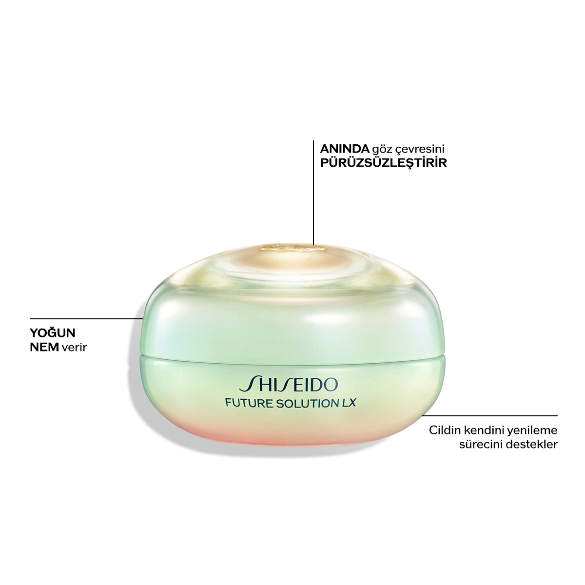SHISEIDO - FUTURE SOLUTION LX LEGENDARY ENMEI EYE CREAM - Parlak Görünüm Sunan Yaşlanma Karşıtı Göz Bakım Kremi