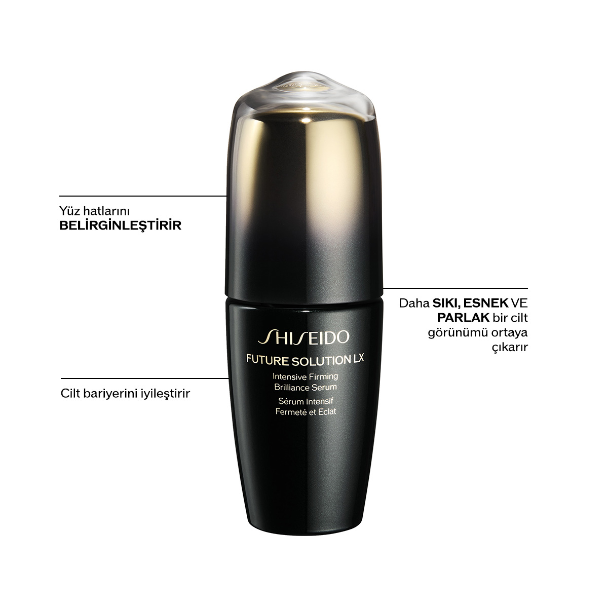 SHISEIDO - FUTURE SOLUTION LX INTENSIVE FIRMING BRILLIANCE SERUM - Yüz Hatlarını Belirginleştiren & Sıkılaştırıcı Etkili Lüks Serum
