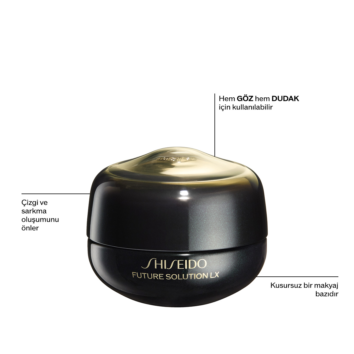 SHISEIDO - FUTURE SOLUTION LX EYE&LIP CONTOUR REGENERATING CREAM - Göz ve Dudak Çevresi Yapılandırıcı Lüks Bakım Kremi