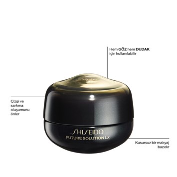 SHISEIDO - FUTURE SOLUTION LX EYE&LIP CONTOUR REGENERATING CREAM - Göz ve Dudak Çevresi Yapılandırıcı Lüks Bakım Kremi