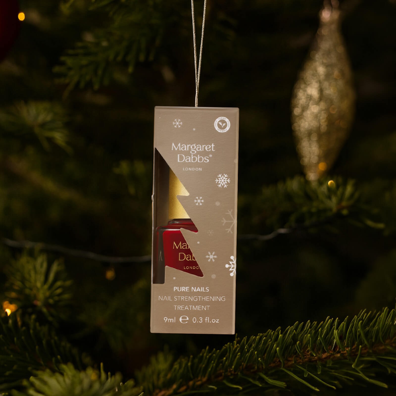 PURE NAIL STRENGTHENING TREATMENT CHRISTMAS TREE BAUBLE - THE BELGRAVIA 5