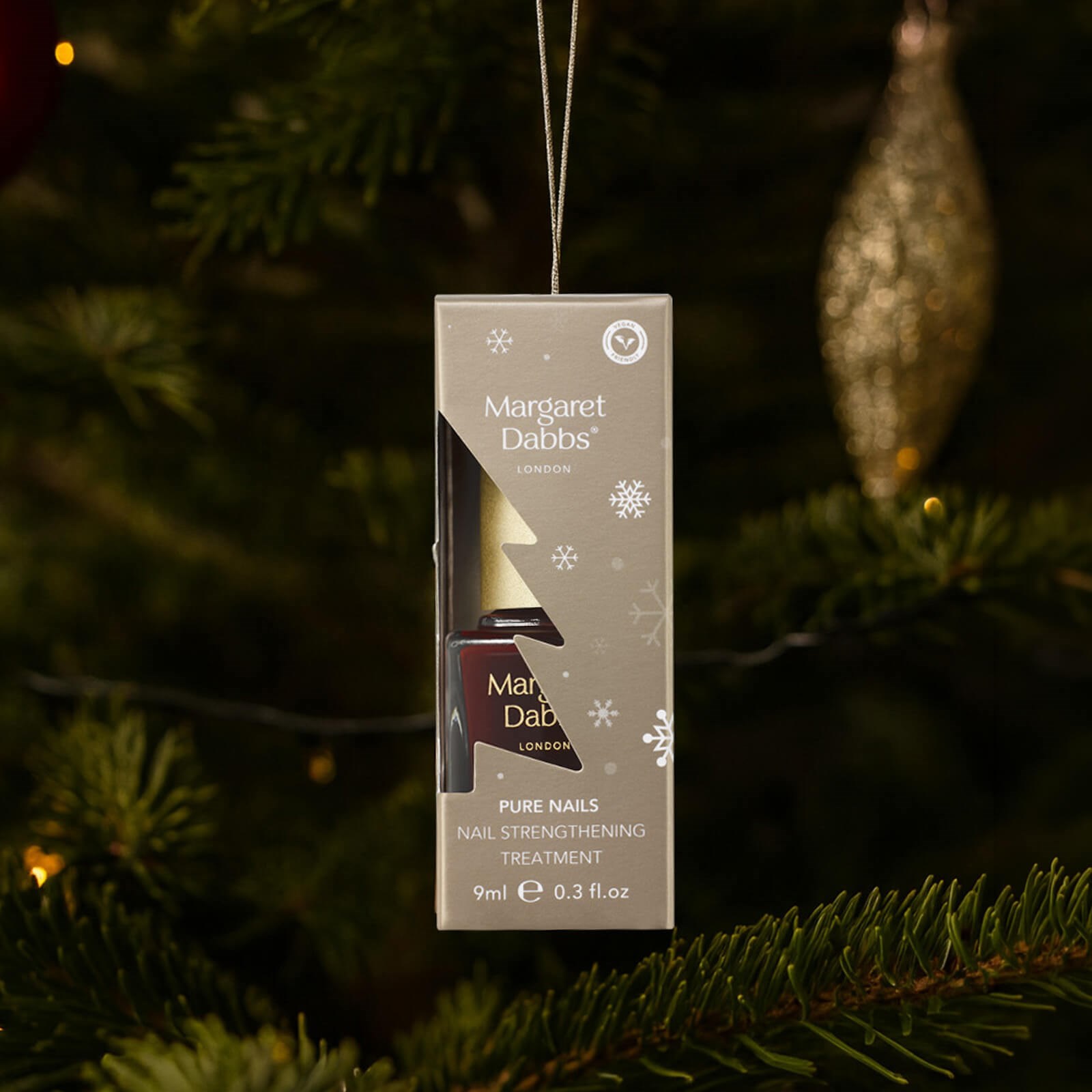 PURE NAIL STRENGTHENING TREATMENT CHRISTMAS TREE BAUBLE - THE LIBERTY 4
