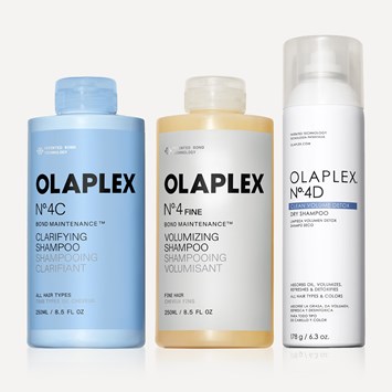 OLAPLEX - SHAMPOO ESSENTIALS FOR OILY & FINE HAIR SET - Bağ Güçlendirici & Hacim Veren & Derinlemesine Temizleyen Şampuan ve Kuru Şampuan Seti