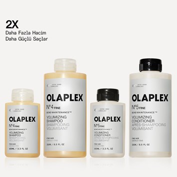 OLAPLEX - HOME & AWAY FINE HAIR DAILY RITUAL KIT - İnce Telli Saçlar İçin Bağ Güçlendirici ve Hacim Veren Şampuan & Saç Kremi Seti (Seyahat & Ev)