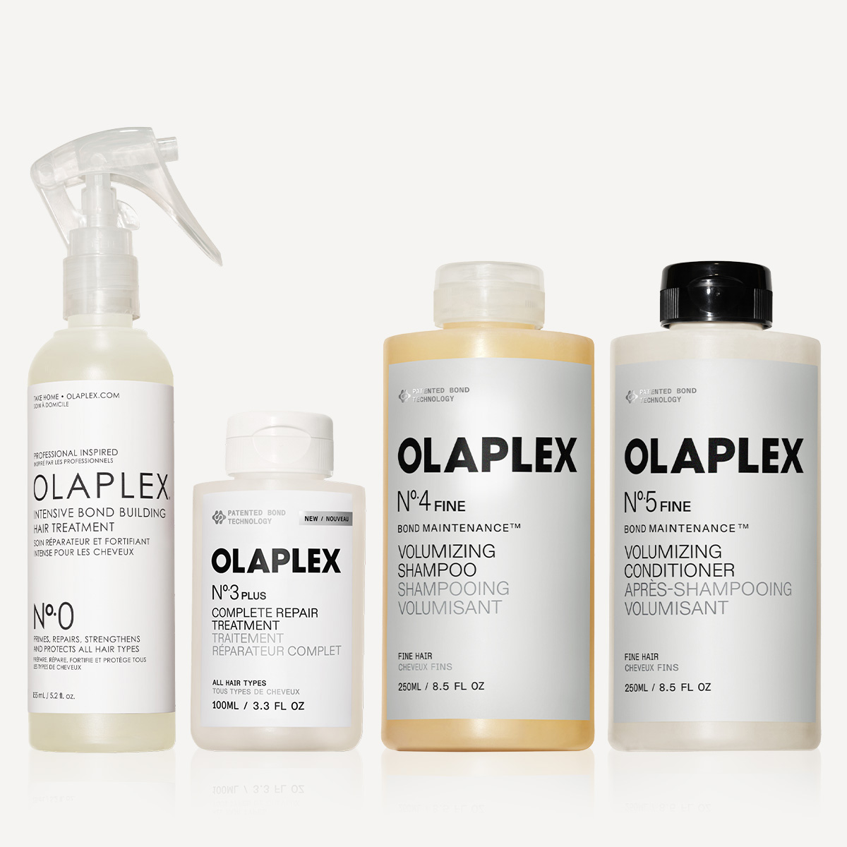 OLAPLEX - FINE HAIR REPAIR TREATMENT KIT - İnce Telli Saçları Yoğun Şekilde Onaran & Bağ Güçlendirici Bakım Seti