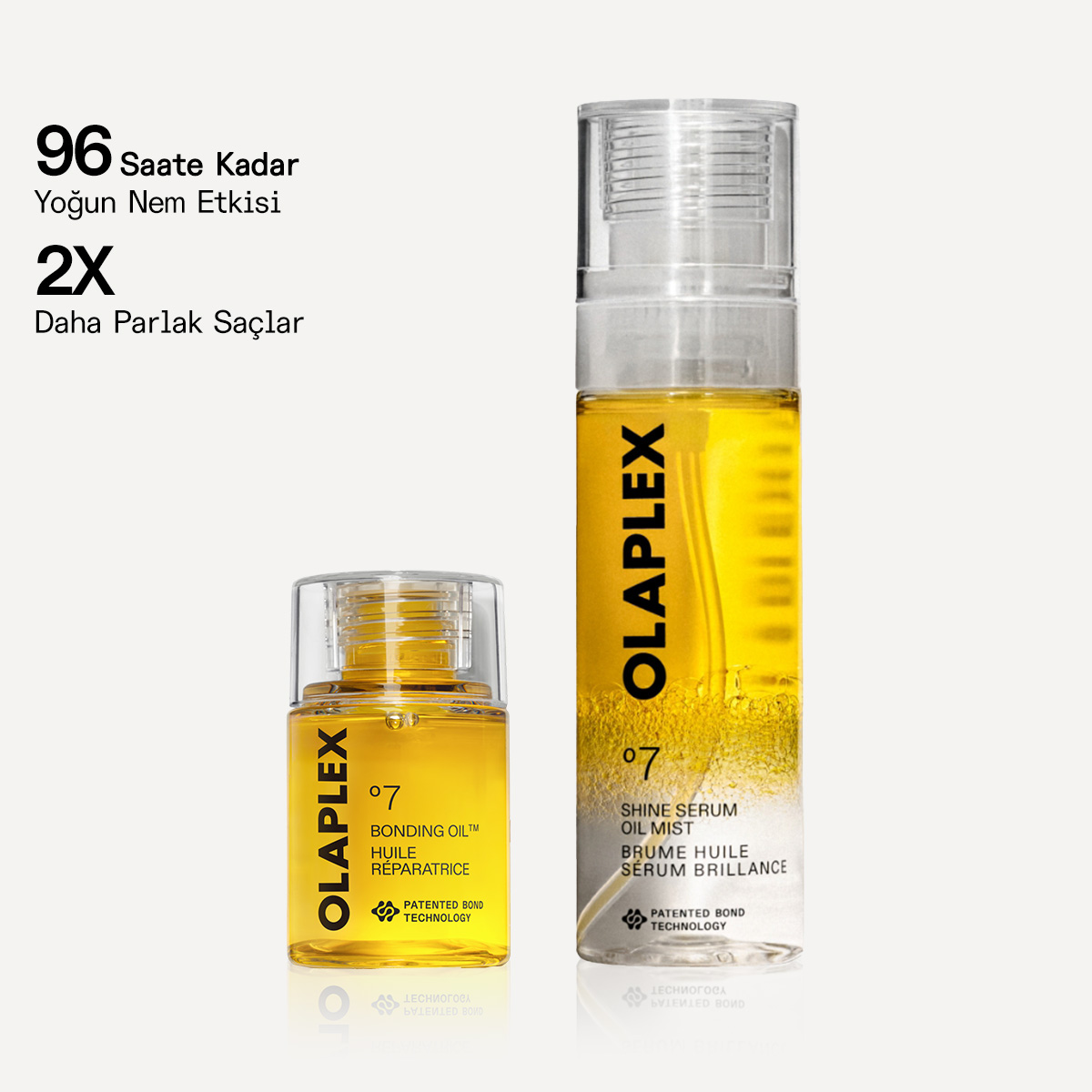 OLAPLEX - GLOSS & GLOW DUO - Anında Parlaklık ve Nem Veren 2si 1 Arada Onarıcı Serum Mist & Bağ Güçlendirici Saç Bakım Yağı Seti