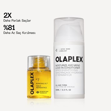 OLAPLEX - DAY TO NIGHT HAIR PERFECTION - Bağ Güçlendiren & Saçları Canlandıran ve Kırıkları Onaran İkili Set