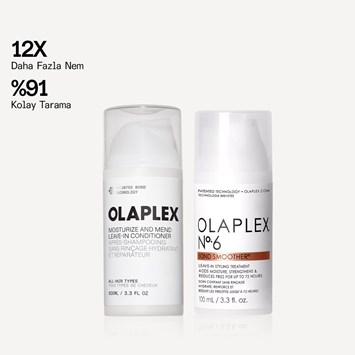 OLAPLEX - MOISTURE & STYLE DUO - Saçları Şekillendiren & Kırıkları Onaran Bağ Güçlendirici İkili Set