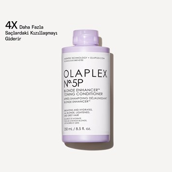 OLAPLEX - No. 5P BLONDE ENHANCER TONING CONDITIONER - Renk Koruyucu & Bağ Güçlendirici Mor Saç Bakım Kremi