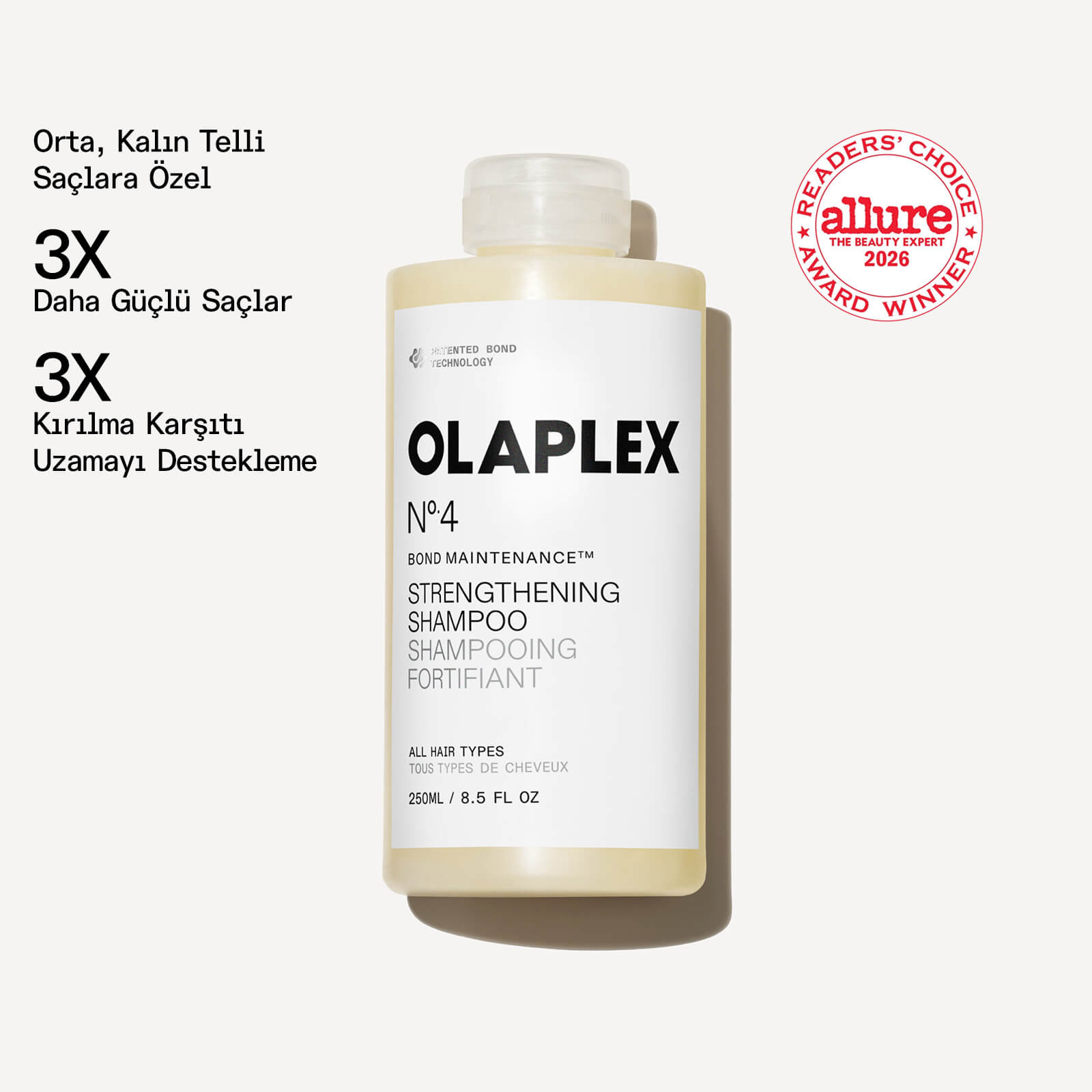 OLAPLEX - No. 4 BOND MAINTENANCE STRENGTHENING SHAMPOO - Bağ Güçlendirici Bakım Şampuanı
