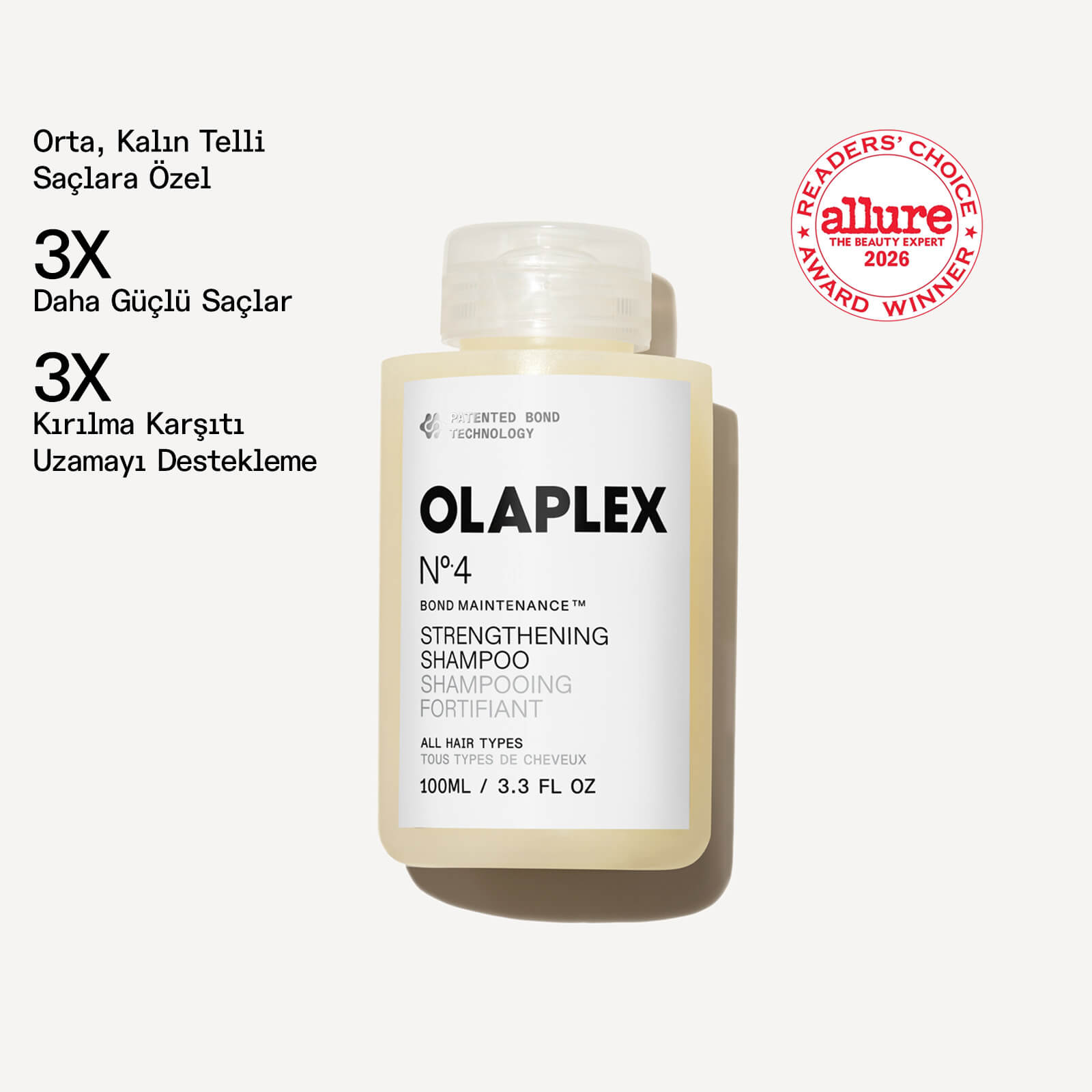 OLAPLEX - No. 4 BOND MAINTENANCE STRENGTHENING SHAMPOO - Bağ Güçlendirici Bakım Şampuanı