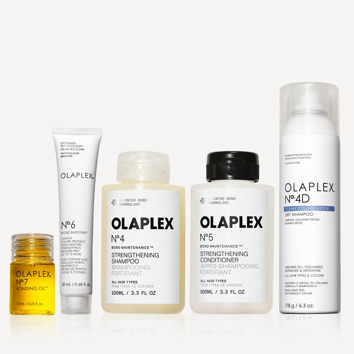 OLAPLEX - THE CARRY-ON KIT - Saçları Temizleyen & Şekillendiren & Hacim Veren Bağ Güçlendirici Saç Bakım Seti