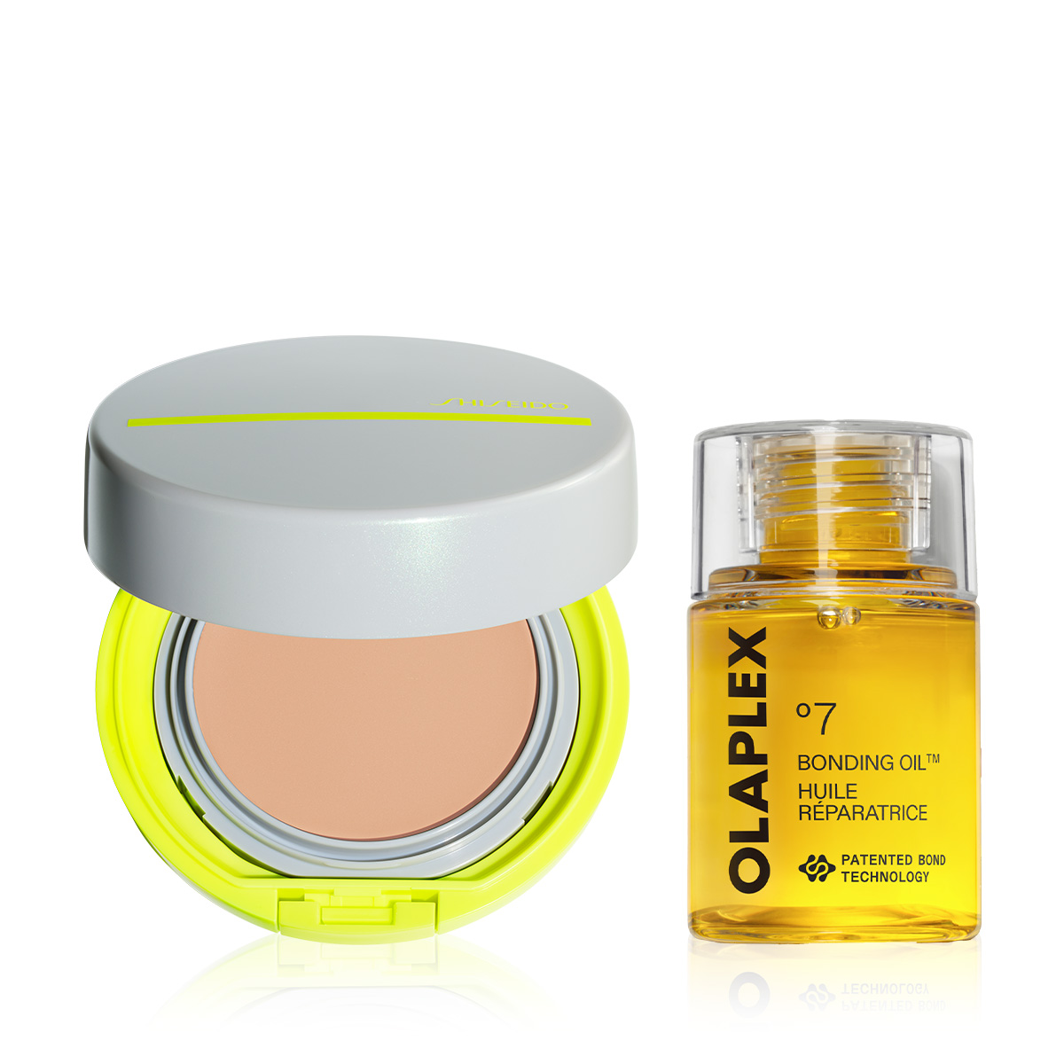 SHISEIDO - TOP PICKS DUO - Güneş Koruyucu Kompakt BB Krem & Bağ Güçlendirici Saç Yağı Seti