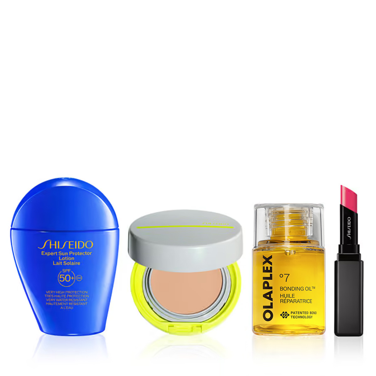 SHISEIDO - BEACH BEAUTY RITUAL SET - Güneşe Karşı Koruyucu Makyaj, Cilt & Saç Bakım Seti