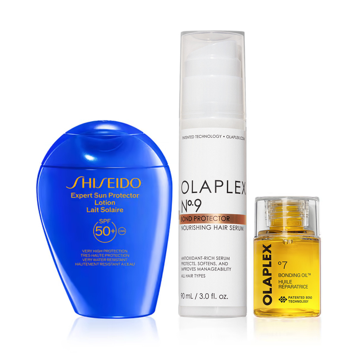 SHISEIDO - SKIN & HAIR PROTECTION SET - Cildi ve Saçları Güneşe Karşı Koruyan Üçlü Bakım Seti