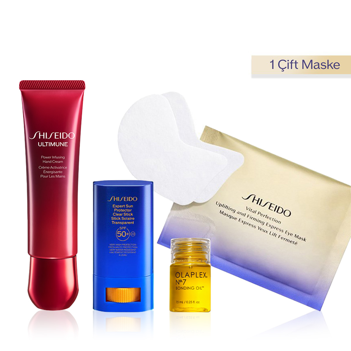 SHISEIDO - UP IN THE AIR BEAUTY SET - Yüz, Göz Çevresi, El & Saç için Canlandırıcı Bakım Seti
