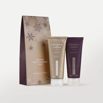 MARGARET DABBS LONDON - HOLIDAY HANDS & FEET DUO - Yılbaşı Özel Yoğun Nemlendirici Ayak Losyonu & Onarıcı El Kremi Seti 
