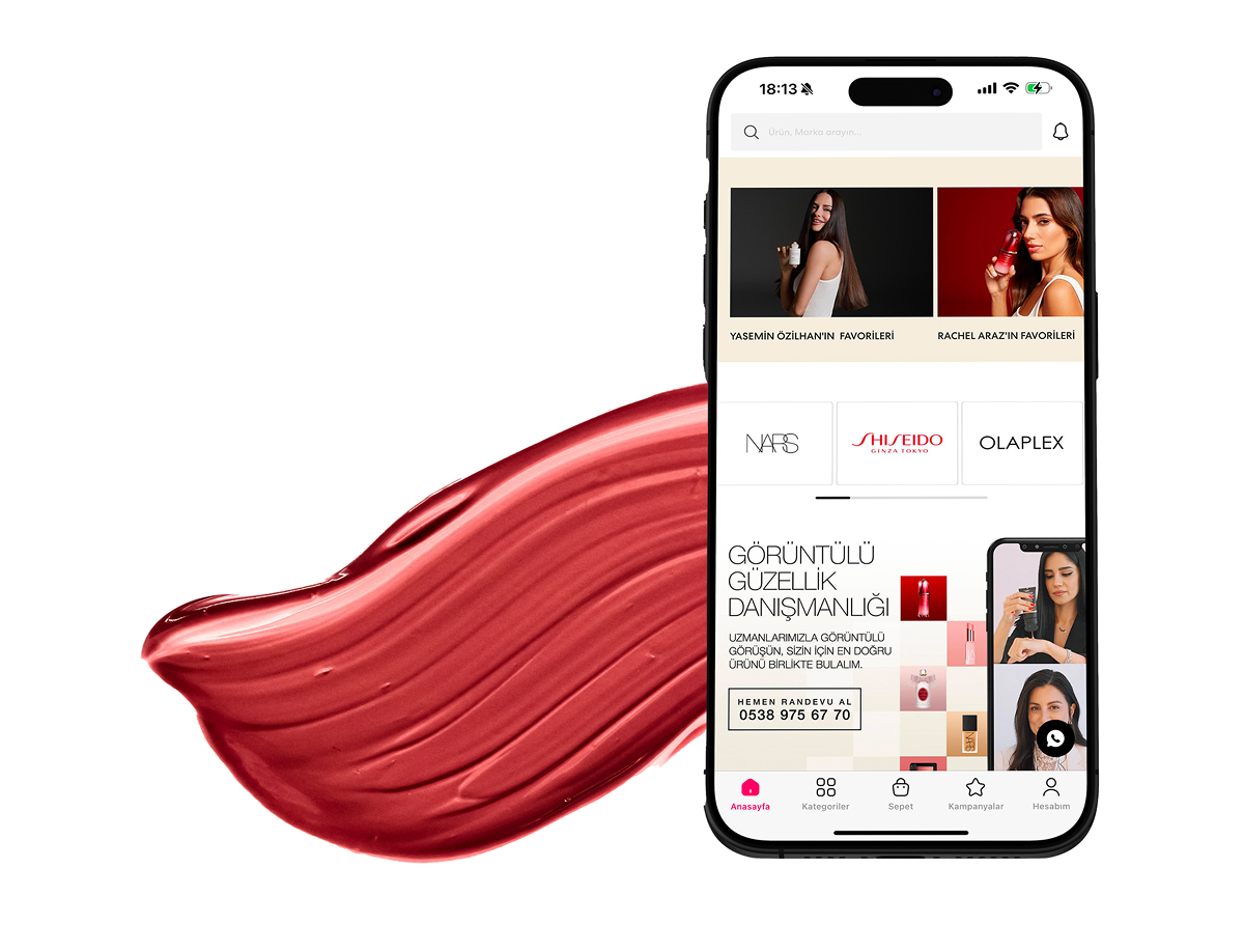 Makyaj Trendi App Landing Page
